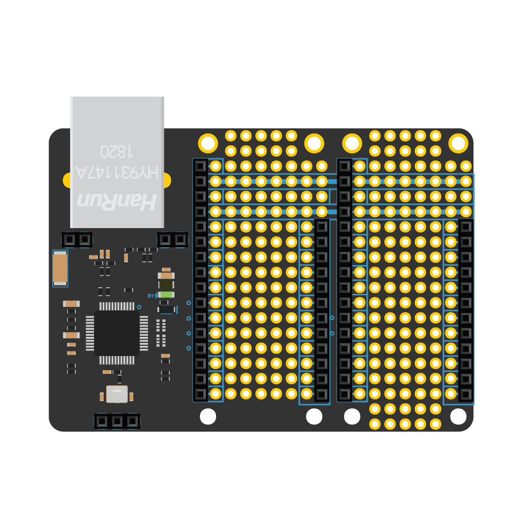 Particle Ethernet FeatherWing