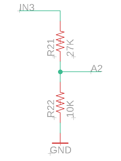 12V voltage divider