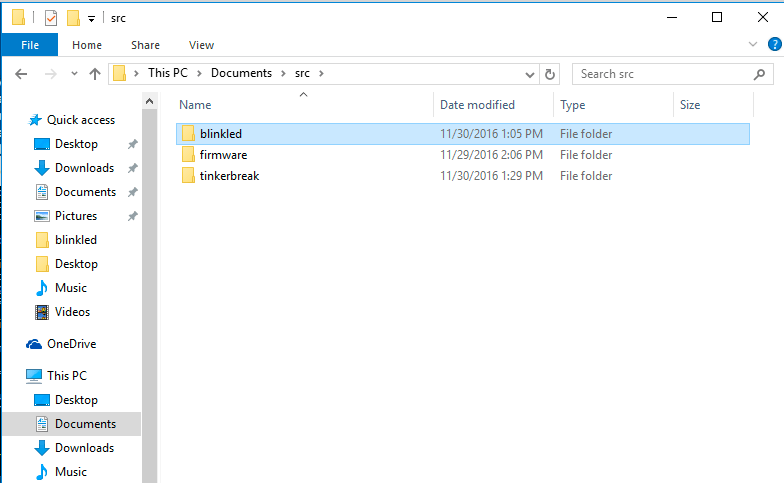 Windows directory structure