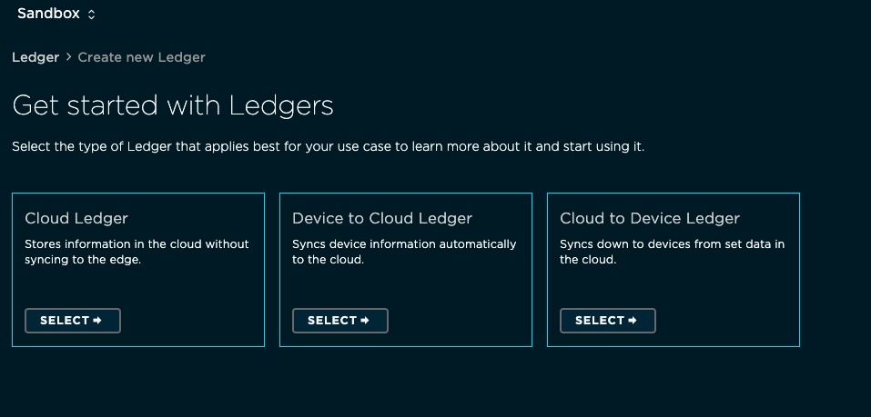 Ledger options