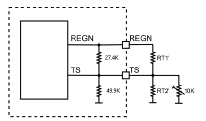 Parallel resistors